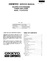 Onkyo-TXSV-313-PRO-Service-Manual 