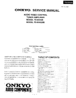 Onkyo-TXSV-525-Service-Manual 