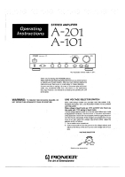 Pioneer-A-201-Owners-Manual
