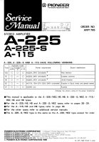 Pioneer-A-225-Service-Manual
