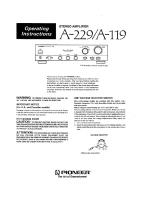 Pioneer-A-229-Owners-Manual