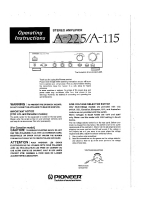 Pioneer-A-255-Owners-Manual