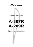Pioneer-A-307-R-Owners-Manual