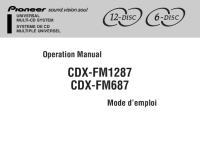 Pioneer-CDX-FM687-Owners-Manual