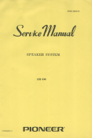 Pioneer-CS-06-Service-Manual 