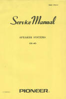 Pioneer-CS-40-Service-Manual 