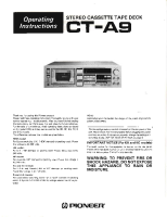 Pioneer-CTA-9-Owners-Manual