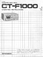 Pioneer-CTF-1000-Owners-Manual
