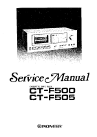 Pioneer-CTF-500-Service-Manual