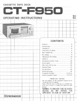 Pioneer-CTF-950-Owners-manual