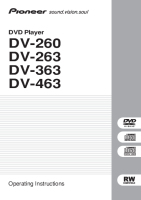 Pioneer-DV-260-Owners-Manual