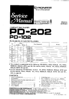 Pioneer-PD-102-Service-Manual