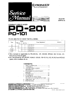Pioneer-PD-201-Service-Manual