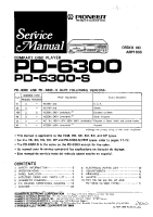 Pioneer-PD-6300-Service-Manual 