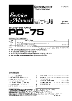 Pioneer-PD-75-Service-Manual