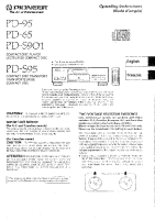Pioneer-PD-S95-Owners-Manual