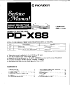 Pioneer-PD-X88-Service-Manual