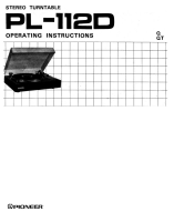 Pioneer-PL-112D-Owners-Manual