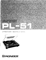 Pioneer-PL-51-Owners-Manual