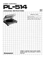 Pioneer-PL-514-Owner-Manual