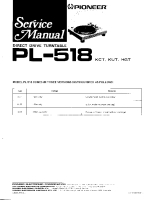 Pioneer-PL-518-Service-Manual