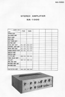 Pioneer-SA-1000-Schematic