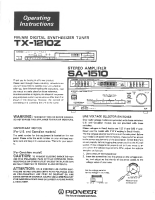 Pioneer-SA-1510-Owners-Manual