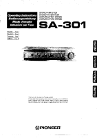 Pioneer-SA-301-Owners-Manual 