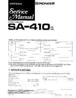 Pioneer-SA-410-Service-Manual