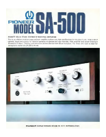 Pioneer-SA-500-Brochure