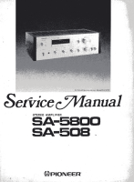 Pioneer-SA-508-B-Service-Manual