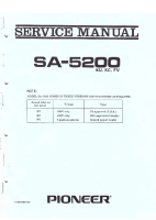Pioneer-SA-5200-Service-Manual