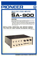 Pioneer-SA-900-Service-Manual