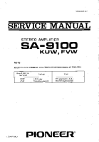 Pioneer-SA-9100-Service-Manual