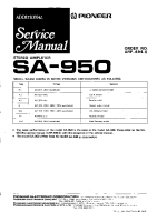 Pioneer-SA-950-Service-Manual