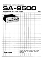 Pioneer-SA-9500-Owners-Manual