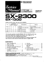Pioneer-SX-1300-Service-Manual