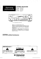 Pioneer-SX-227-Owners-Manual