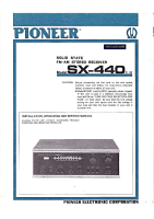 Pioneer-SX-440-Owners-Manual