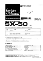 Pioneer-SX-50-Service-Manual