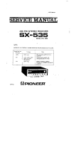 Pioneer-SX-535-Schematic 