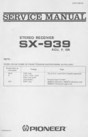 Pioneer-SX-939-Service-Manual 