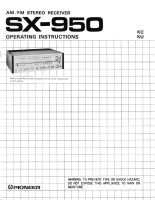 Pioneer-SX-950-Owners-Manual