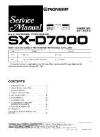 Pioneer-SX-D7000-Service-Manual
