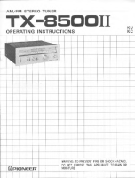 Pioneer-TX-8500-II-Owners-Manual