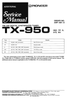 Pioneer-TX-950-Service-Manual-2