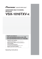 Pioneer-VSX-1016TXV-Owners-Manual