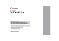 Pioneer-VSX-523K-Owners-Manual 
