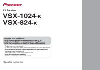 Pioneer-VSX-824-K-Owners-Manual
