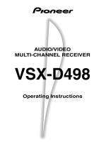 Pioneer-VSX-D498-Owners-Manual